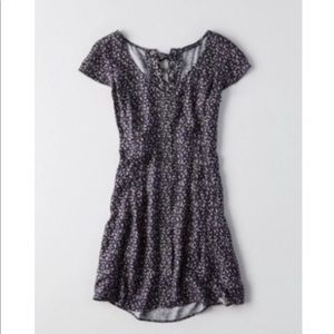 american eagle outfitters Button Front Shirtdress